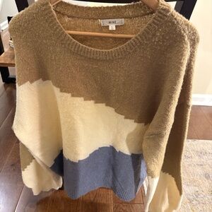 Mine Brand Block Sweater in size Large